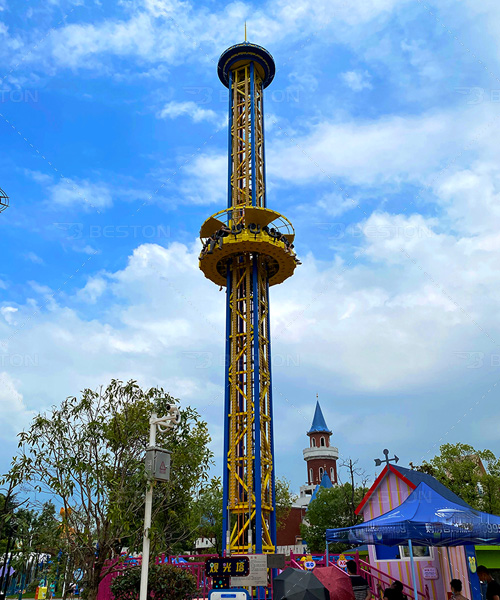 buy thrill drop tower amusement rides in Beston Rides